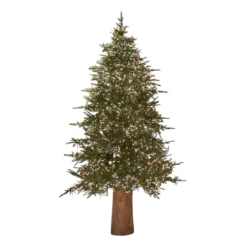 Albero Natale LED integrati, in PE Effetto Reale, 180 cm PINO LUXURY ...