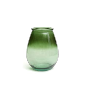 Paris Prix Vase Design en Verre Carafe 75cm Vert