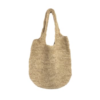 Borsa Juta naturale impermiabile, Borsa Per La Spesa In Juta Portatile, grande capacità Retrò borsa, Tote Bag Tela, Borsa Da Donna Portatile(30X25X15CM