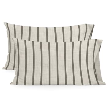 Bonhause Federe per Cuscini Foglie Tropicali 40 x 40 cm Copricuscini