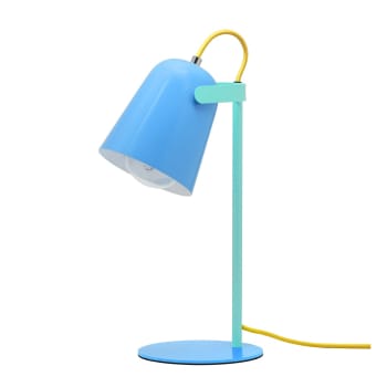 Lampe Pince Design UGUUS - Bois D'Hévéa Et Métal Noir Mat - Bras Orientable - Culot G9