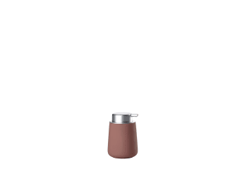 Sealskin Ensemble Doppio Distributeur Savon + Gobelet Porcelaine - Ton Sable
