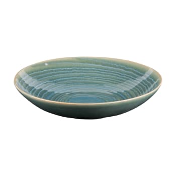 Lot De 6 Assiettes Creuses 22 Cm Blanches En Grès Ayra | Maisons Du Monde