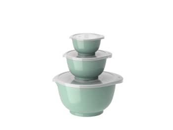 Set De 4 Saladiers KitchenAid Avec Couvercles - Rouge | Plastique, Emboîtables