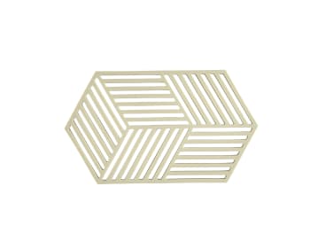 Set De 4 Dessous De Plat En Silicone Cube Blanc - Depot4Design Authentics - Neuf