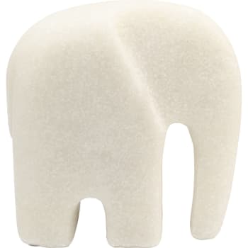 Lot De 3 Figurines éléphant En Polyrésine - Blanc, 3 Couleurs Assorties, Décoration Intérieure