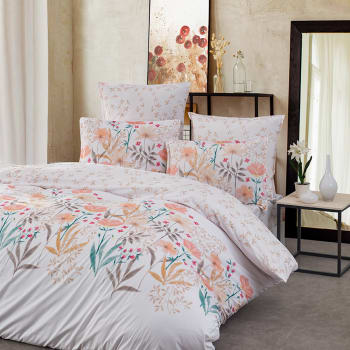 Sensei La Maison Du Coton Housse De Couette Percale Safran 260x240cm