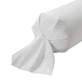 Taie De Traversin Hedda - Flanelle Coton 170g/m², 43x185cm | Coloris Neige, Douce Et Chaude | Certifiée OEKO-TEX