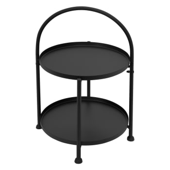 COSTWAY Tavolino Da Divano A 3 Livelli Con Ripiani, Tavolino Da Salotto Industriale Con Ripiano A V Traverse E Piano Liscio Tavolino Robusto Per Soggiorno Camera Da Letto E Ufficio Marrone 71104069