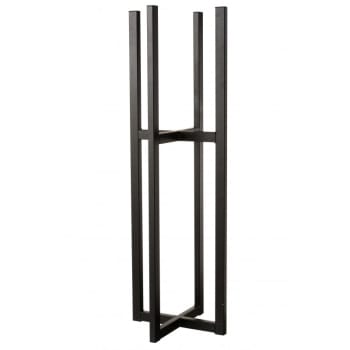 Supporto per piante in metallo, altezza 100 cm, stabile e