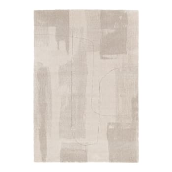 Tappeto Pelliccia Sintetica Coste - Verde Scuro, 55x80 Cm, Pelo 2 Cm
