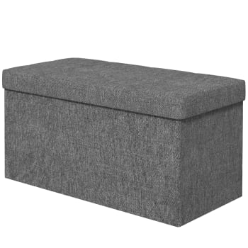 Set Panca + 2 Contenitori Belville Grigio