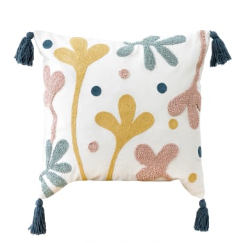 MOCOBA Fodera Per Cuscino Fiore Margherita Gialla Stampa Lettera - Foto 3