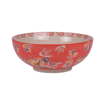 Saladier   26 cm rouge en grès