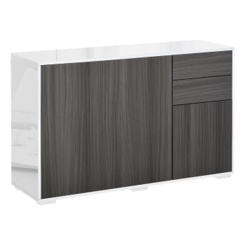 Mobiletto Multiuso HOMCOM Con Cassetto - Stile Nordico, 90x30x72cm - Foto 11