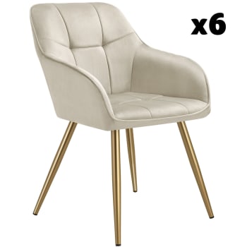 Fauteuil Bergère Baroque – Blanc – Capitonné – Oreilles – Palazzo INT