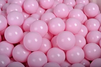 100 Balles Plastique Pour Piscine à Balles - Diamètre 6cm, Couleurs Vives, Sécurité Bébé, Animaux - LittleTom