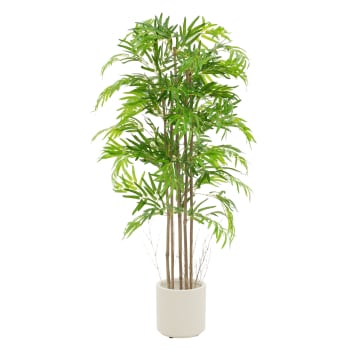 Pianta Artificiale Dracaena 1,2m Con Vaso Nero - Finto Albero Da Interno Sempreverde, Decorazione Casa E Ufficio - 4
