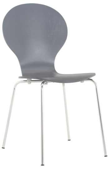 Chaise Enfant OMINO En Bois – Assise Ronde, Teinte Cerisier Clair
