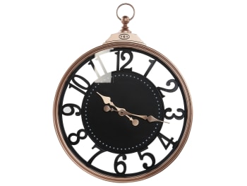 Horloge Murale Métal 30,5 Cm Lame De Scie Circulaire - Décoration Garage Atelier