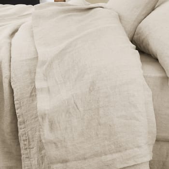 Grand Drap Plat En Lin Lysdo Des Flandres – 100% Lin, 220x320 Cm – Neuf Avec étiquettes