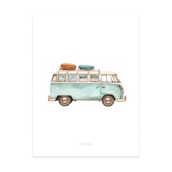 Poster ARTTOR 30x40cm – Surf, Plage, Sport, Déco Murale