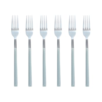 Lot De 6 Couteaux De Table En Acier Inoxydable, NATURE