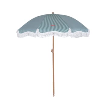 Ombrellone Da Spiaggia Flamingueo Regolabile - UPF 50+, 210x180 Cm, Tessuto Poliestere, Con Borsa Trasporto