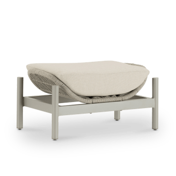 Oviala - Set Di 2 Poltrone Relax Con Poggiapiedi In Metallo Grigio Palavas  89c59eac B88e 54de A416 208b5405c2af