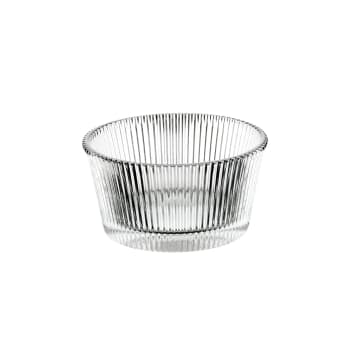 Lot De 6 Coupes à Glace En Verre Glasmark Krosno - 270 Ml, Cannelées, Transparentes - Pour Desserts Et Verrines - 2