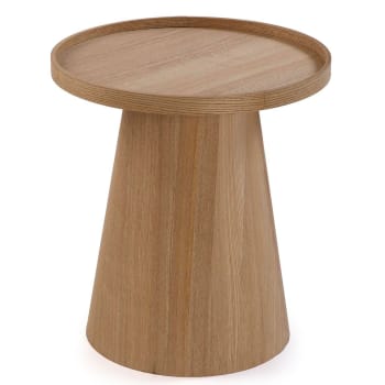 Table d'appoint ronde cannelée PIVOINE | Maisons du Monde