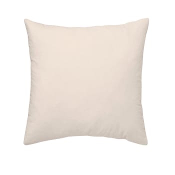 Xaló - Taie d’oreiller 100% coton 300 fils écru 65x65 cm