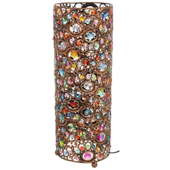 Lampe à Poser Paris Prix - Métal Multicolore 55cm - Neuve