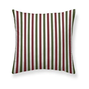Federa Cuscino 50x50 Cm Boho Vintage Con Pappagallo Verde, Patchwork Cotone, Copri Cuscino Divano Letto Elegante