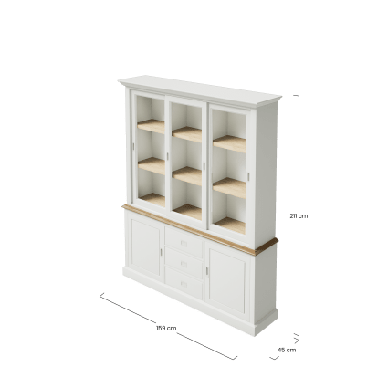 Organizer Per Cassetti In Legno Di Paulownia – IDesign Eco, Bianco, 12,7 Cm Cubo, Per Posate, Utensili, Trucchi, Salvaspazio