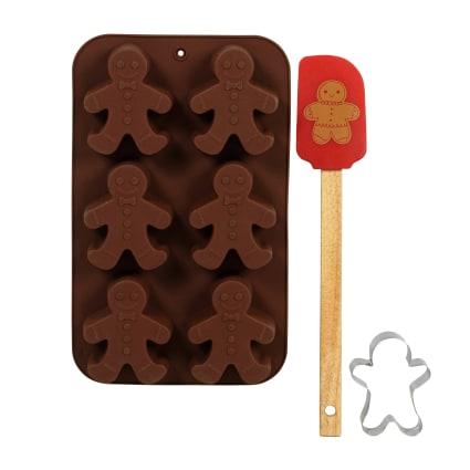 Emporte-pièce Bois Hêtre Pour Biscuits Noël – Tampon Presse Intégré, Forme Mignonne, Durable - 3