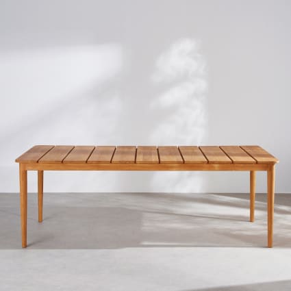 Gartentisch aus Teakholz für 8 Personen, L220 Amance