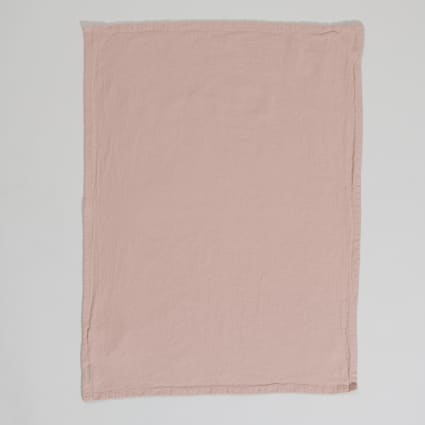 Rosa Baumwoll-Geschirrtuch 50x70 Azilise