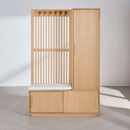 HOMCOM Modulaire Opbergkast, Kledingkast, 16 Vakken, Kunststof, Staal