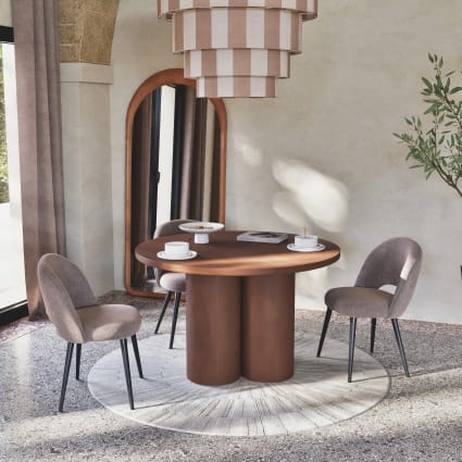 Specchio ad arco in legno di abete 87x130 cm ABBY | Maisons du Monde