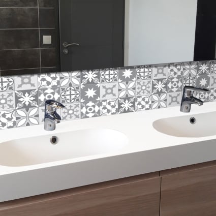 Ma Belle Déco - Crédence Déco Salle De Bain Fond Marin