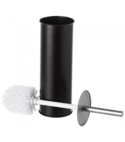 Brosse de nettoyage de toilettes en acier inoxydable, pour