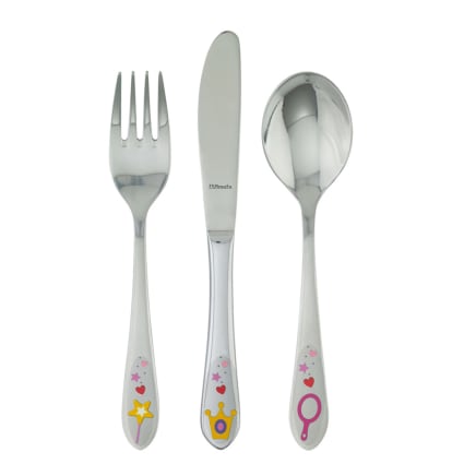 Bouchon Climatisation PRINCESSE Set De 3 Couverts Enfant En Inox Amefa | La Casserolerie Couvert Voyage