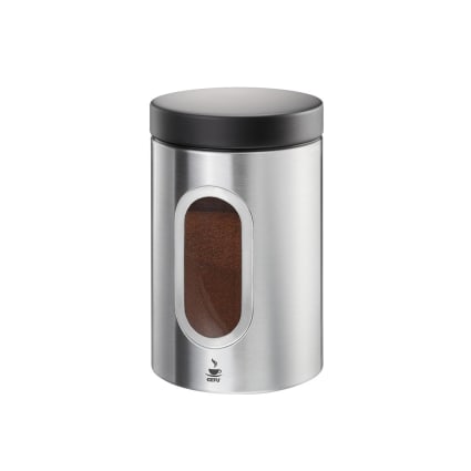 Barattolo Caffè Ermetico In Acciaio Inox 2,8L – Con Valvola Unidirezionale, Datario E Misurino