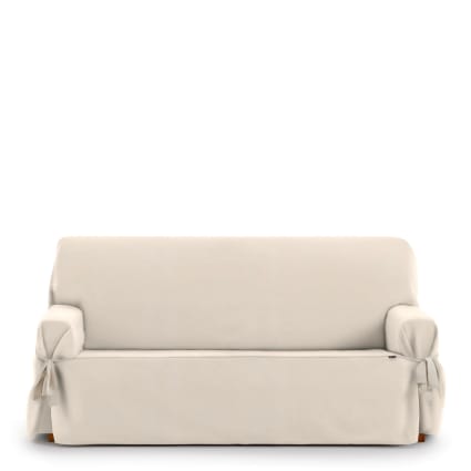 Copridivano Elastico Indiana 3 Posti Ecru – Modello Jacquard, Adatto A Divani Da 170 A 220 Cm, Lavabile A 30°C