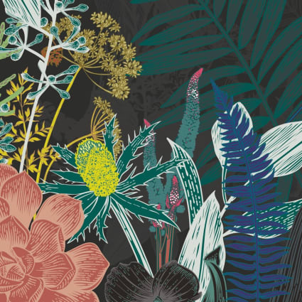 ABAKUHAUS Floral Lot De Sets De Table En 4 Pièces, Fleur De Printemps