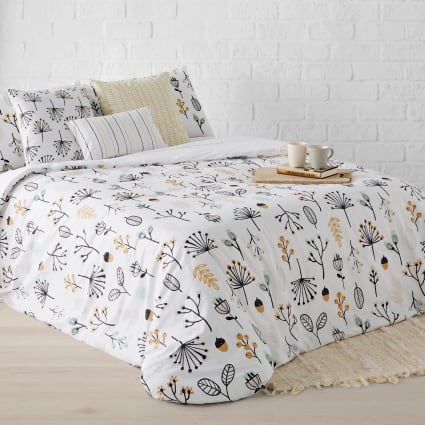 Funda nórdica 100% algodón multicolor para cama 105(180x240 cm