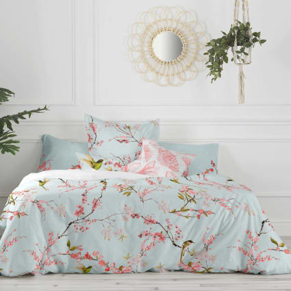 Bettbezug aus 100% Baumwolle 155x220 cm Chinoiserie