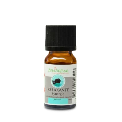 Synergie d'Huiles Essentielles Relaxante - flacon en verre - 10 ml  Relaxante | Maisons du Monde