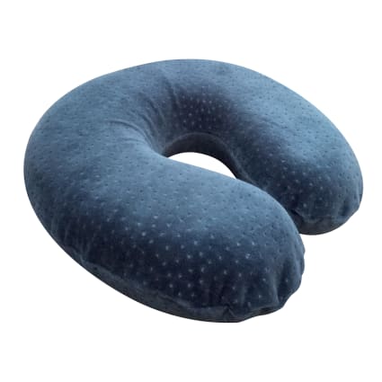 Cuscino cervicale da viaggio, cuscino in memory foam per aereo, supporto per la testa, morbido cuscino regolabile per aereo, auto e casa reclinabile (rosa